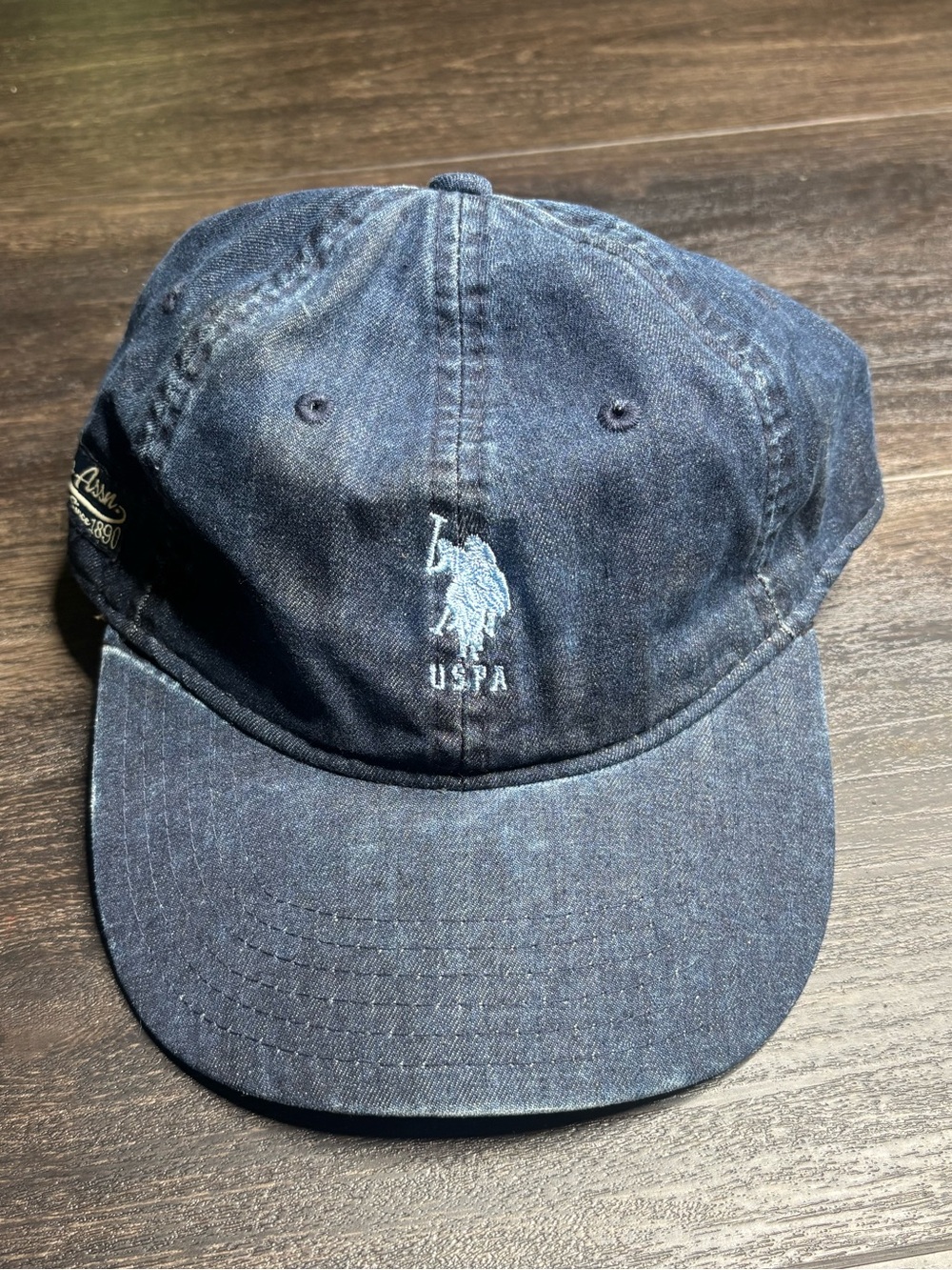 U.S. Polo Assn. Denim Adjustable Men's Baseball Cap